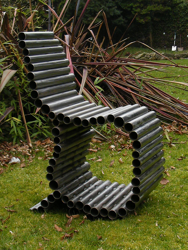 B-Chair - viewed in garden