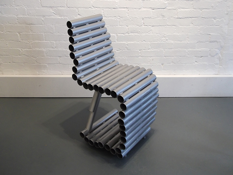 Tube Chair exhibited at Williams Art