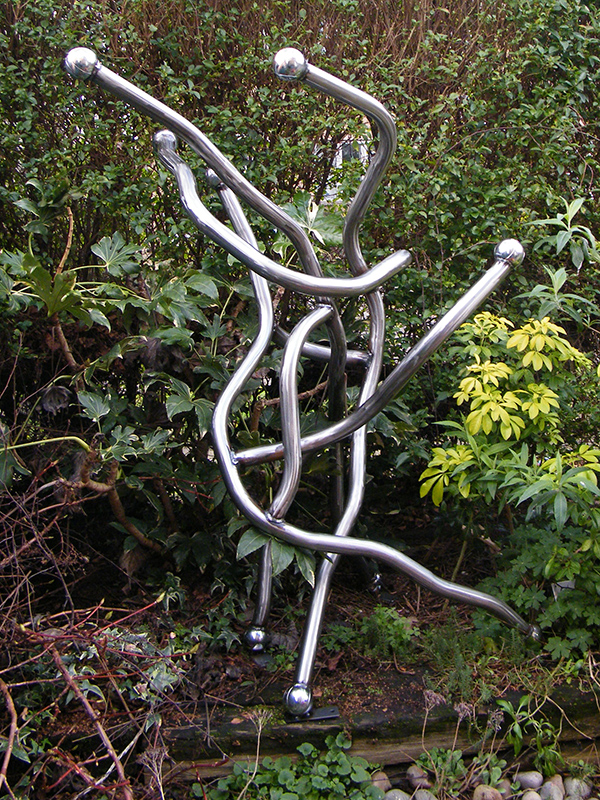Fen Roots metal sculpture