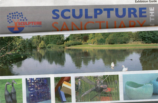 Cambridge based sculptor exhibiting at Sculpture in the Sanctuary